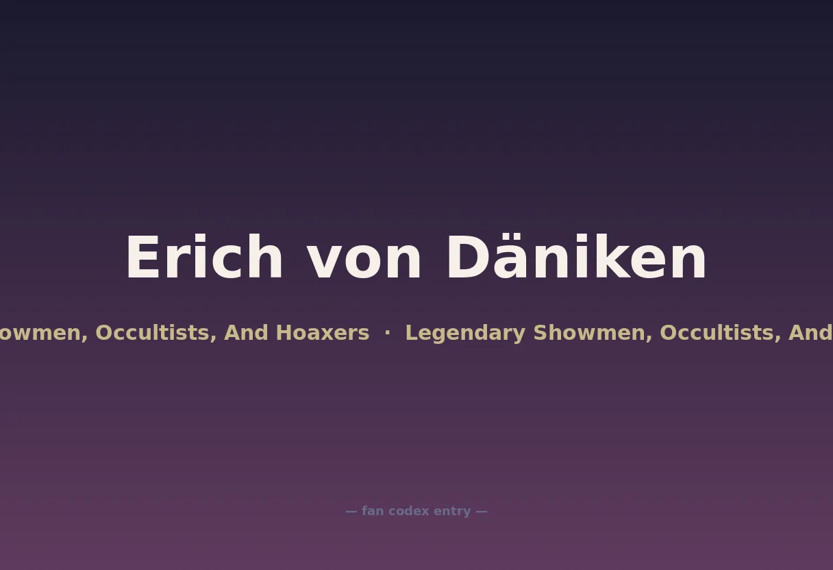 Erich von Däniken